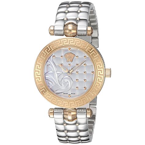 versace watch authenticity|versace two tone watch.